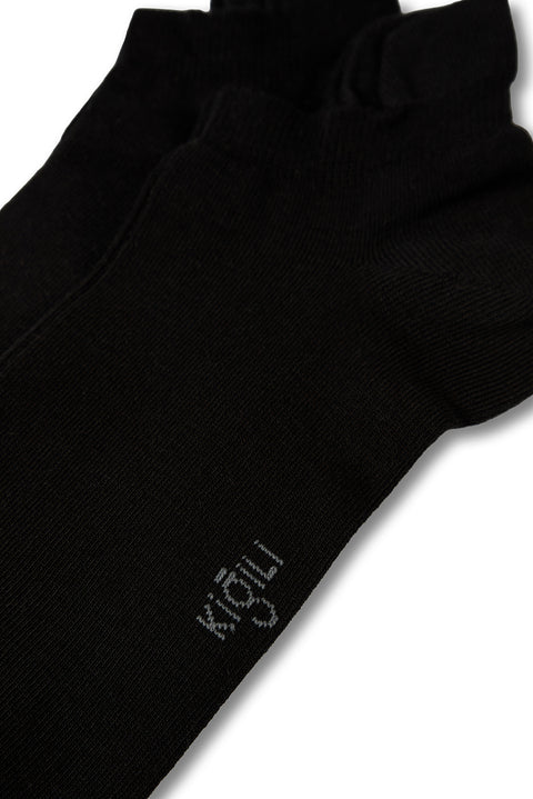 Black 2-Pack Cotton Sports Socks Set