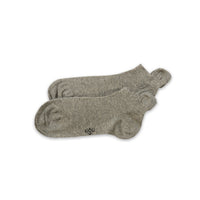 Light Grey Melange 2-Pack Cotton Sports Socks Set