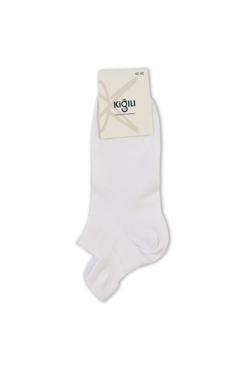 White 2-Pack Cotton Sports Socks Set