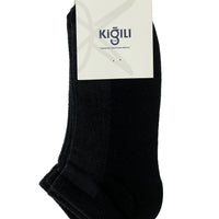 Black 2-Pack Cotton Sports Socks Set