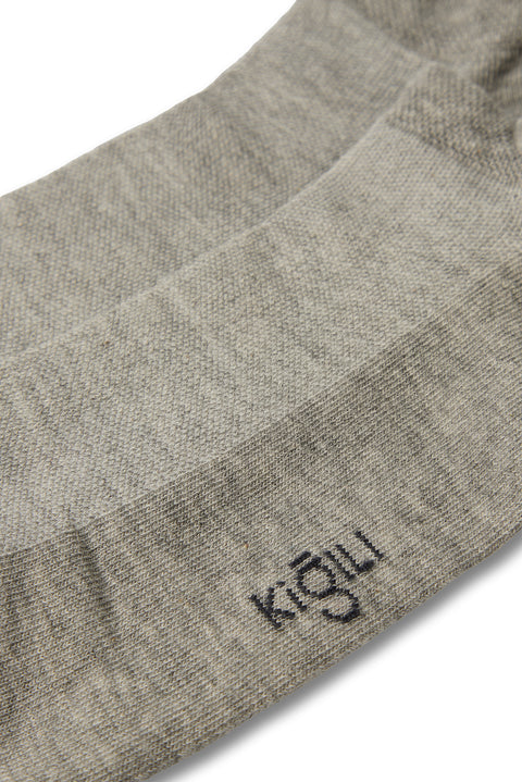 Light Grey Melange 2-Pack Cotton Sports Socks Set