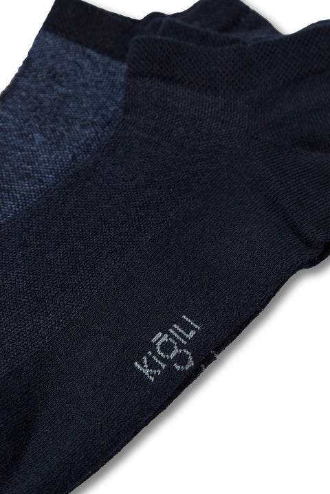 Navy Blue 2-Pack Cotton Sports Socks Set