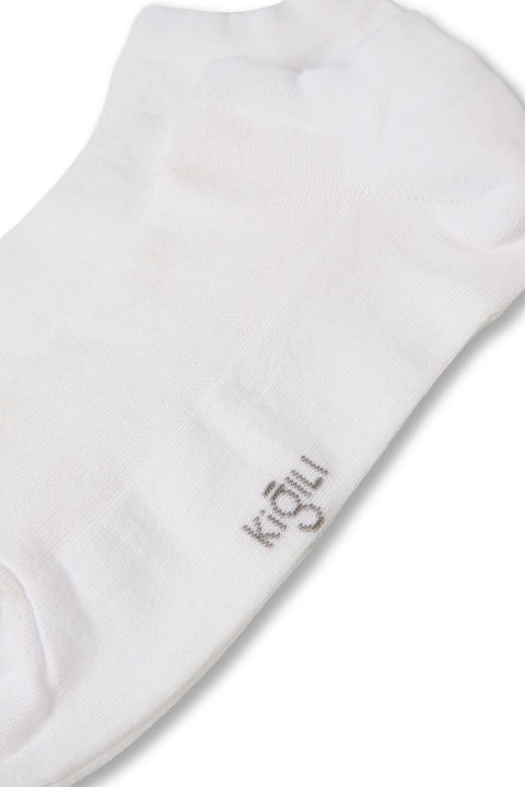 White 2-Pack Cotton Sports Socks Set