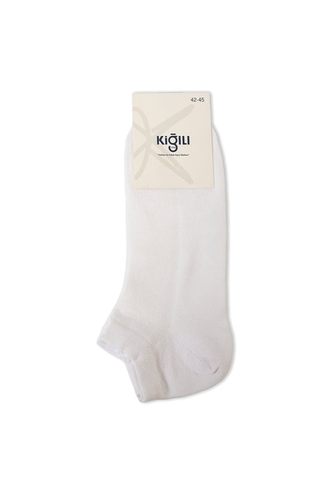 White 2-Pack Cotton Sports Socks Set