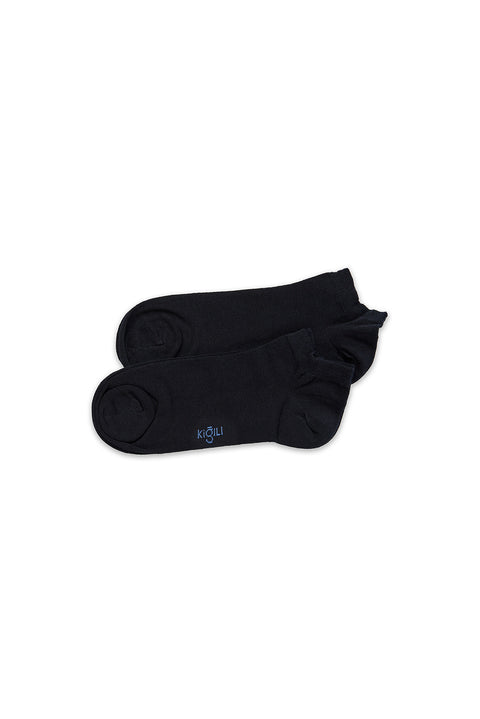 Dark Navy Blue 2-Pack Ankle Socks