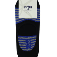 Black 2-Pack Patterned Loafer Cotton Sock Set