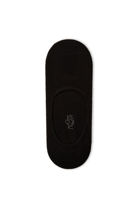 Black 2-Pack Loafer Cotton Socks