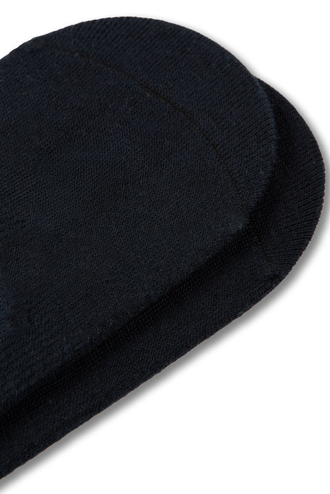 Medium Navy Blue 2-Pack Cotton Loafer Socks