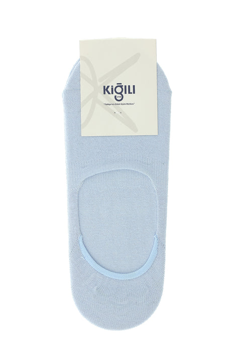 Light Blue 2-Pack Cotton Loafer Socks