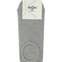 Light Grey Melange 2-Pack Cotton Loafer Socks