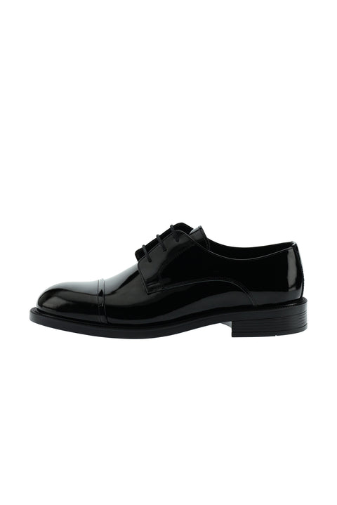 Black Classic Patent Leather Shoes