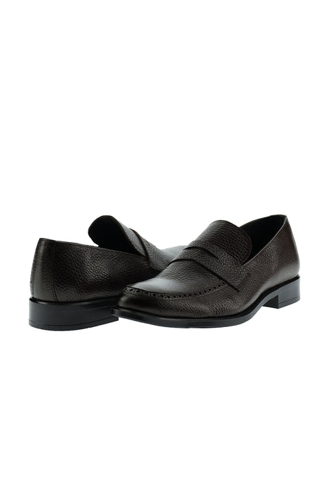 Dark Brown Classic Leather Shoes