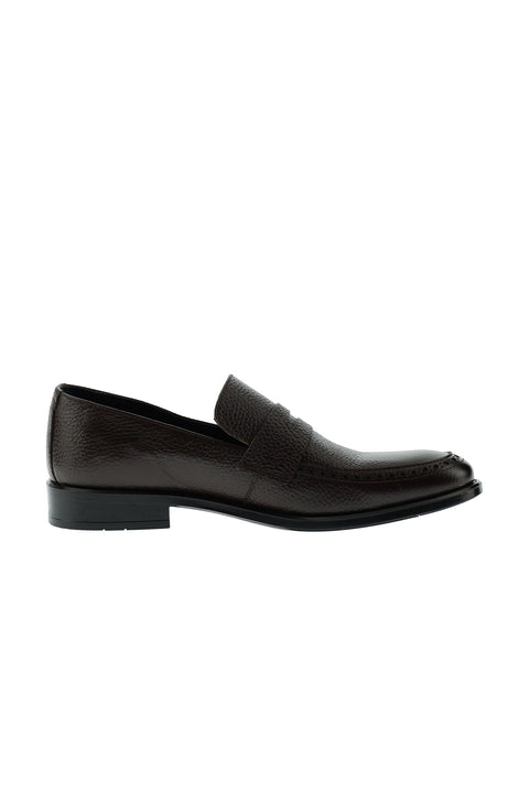 Dark Brown Classic Leather Shoes