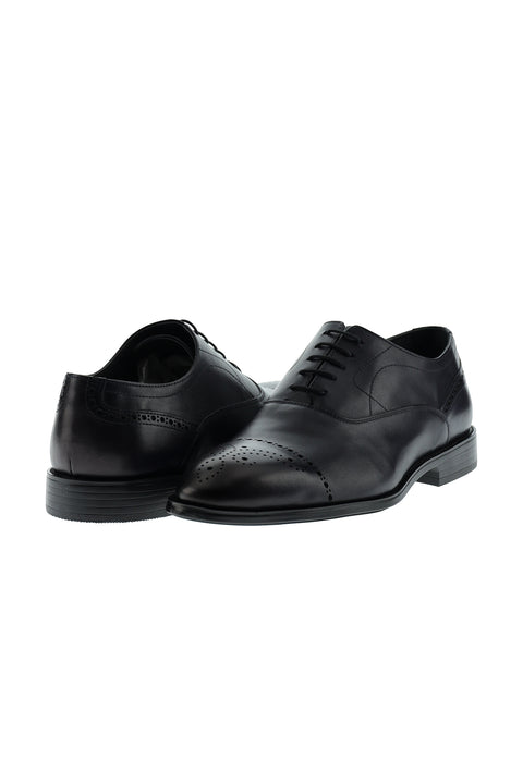 Dark Navy Classic Leather Shoes