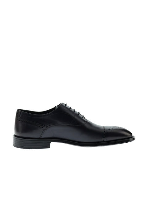 Dark Navy Classic Leather Shoes