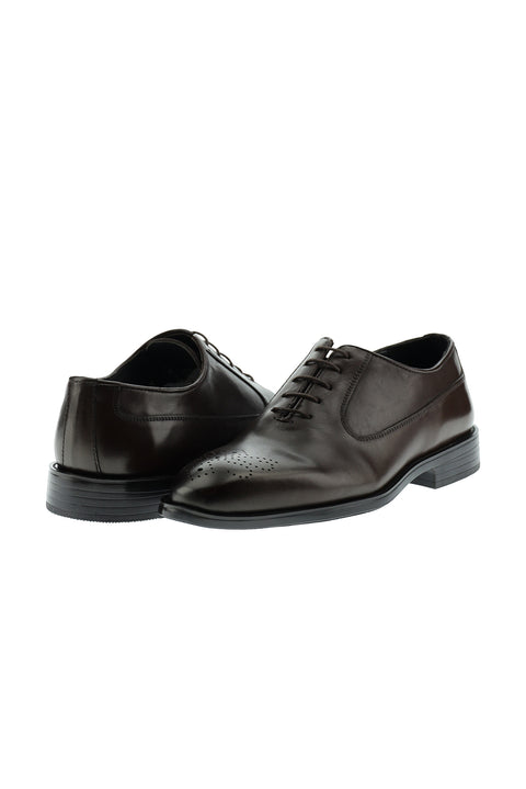 Dark Brown Classic Leather Shoes