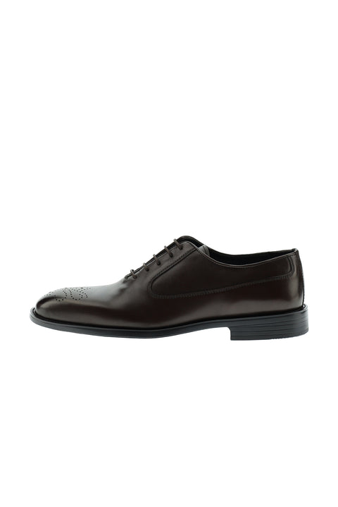 Dark Brown Classic Leather Shoes