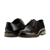 Dark Brown Antique Leather Classic Shoes