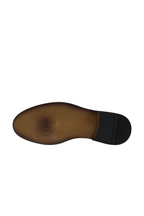 Dark Brown Antique Leather Classic Shoes