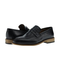 Navy Blue Classic Leather Shoes