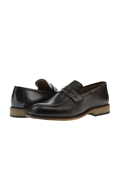 Medium Brown Classic Leather Shoes