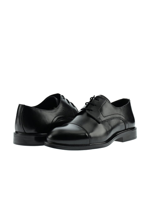 Black Classic Leather Shoes