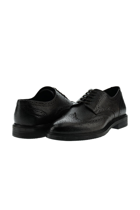 Dark Brown Casual Leather Shoes