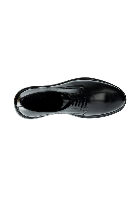 Black Casual Leather Shoes