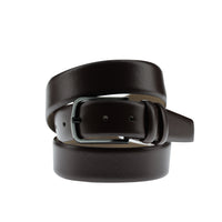Dark Brown Classic Leather Belt
