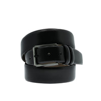 Black Plus Size Classic Leather Belt