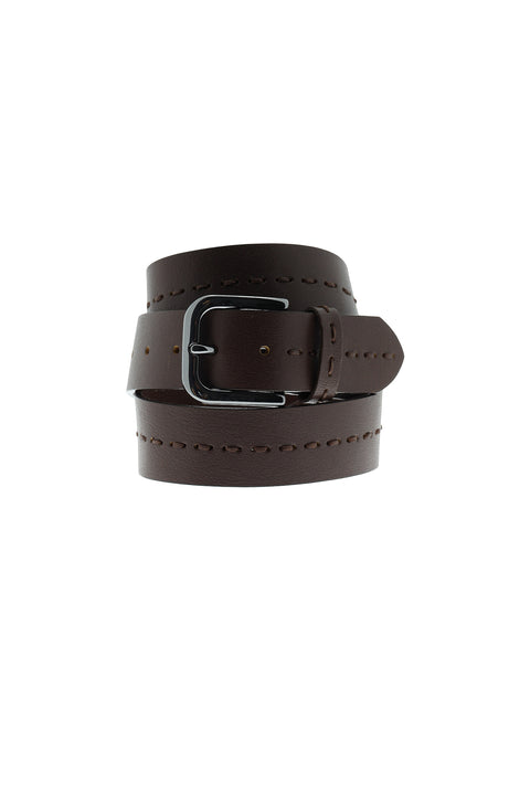 Dark Brown Sports Belt
