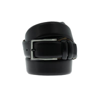 Black Classic Leather Belt