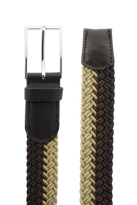Light Beige Knitted Sports Belt