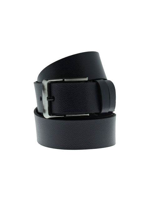 Dark Navy Leather Sport Belt