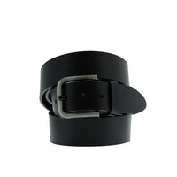 Black Plus Size Leather Belt