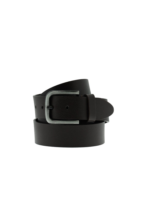 Dark Brown Plus Size Leather Belt