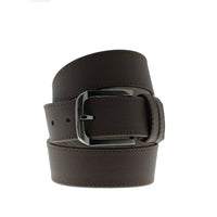 Dark Brown Sporty Patterned Belt