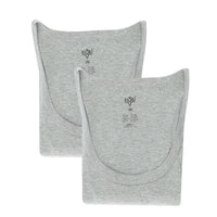 Medium Gray 2-Pack Cotton Athletic Tank Top