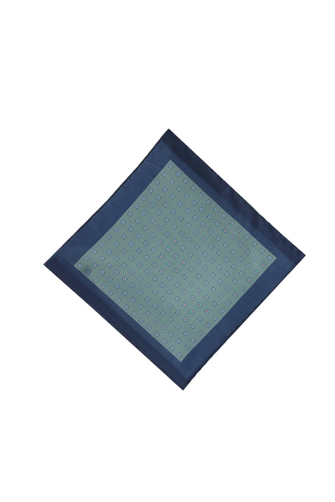 Medium Gray 2-Piece Patterned Tie & Pocket Square Set