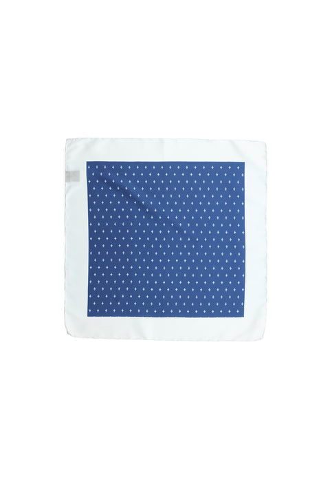 Indigo 2-Piece Patterned Tie & Pocket Square Set