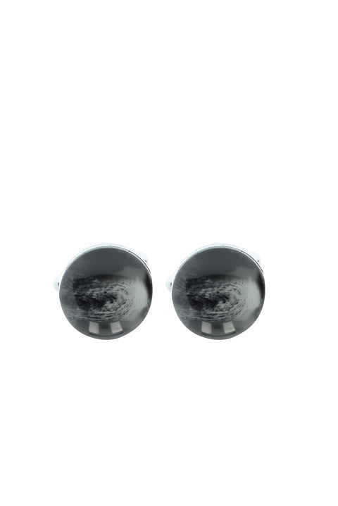 Black Stone Cufflinks