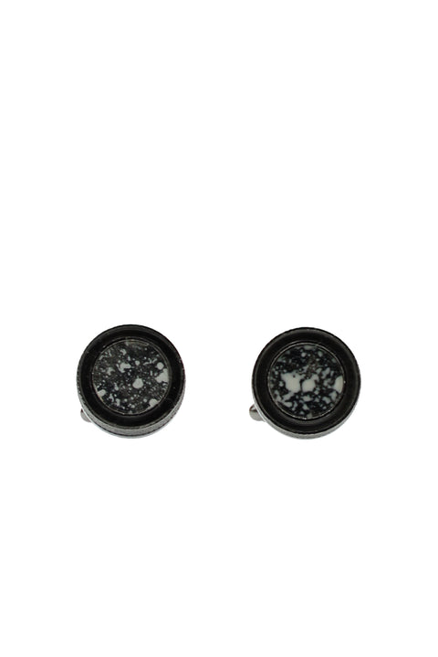 Black Stone Cufflinks