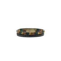 Dark Brown Leather Bracelet