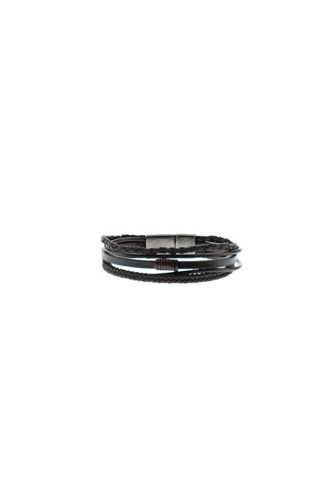 Dark Brown Leather Bracelet