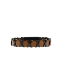 Medium Brown Leather Bracelet
