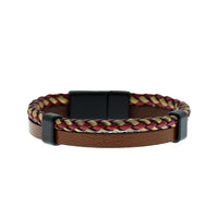 Dark Brown Leather Bracelet