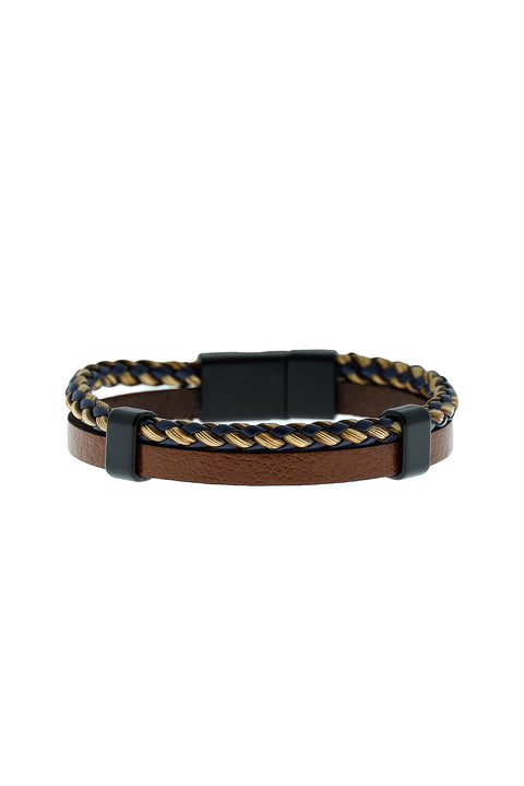 Tan Leather Bracelet