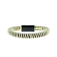 White Leather Bracelet