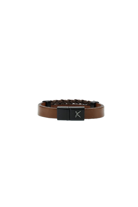 Dark Brown Leather Bracelet