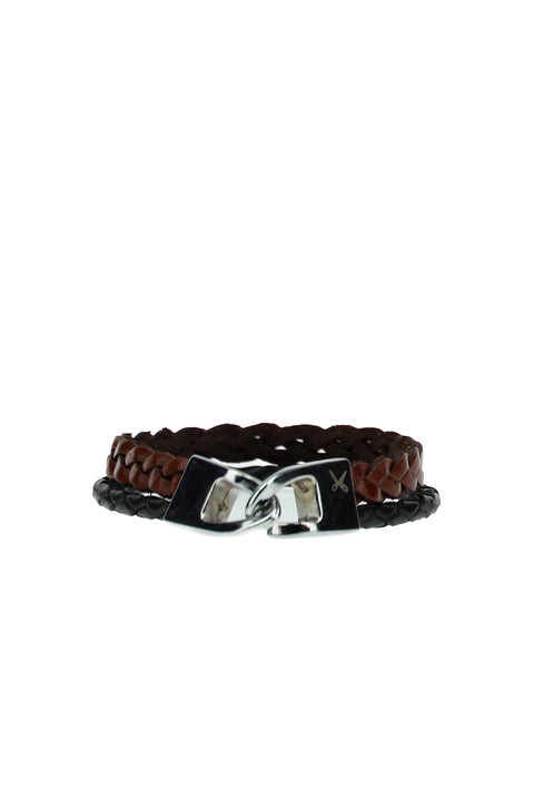 Black Leather Bracelet